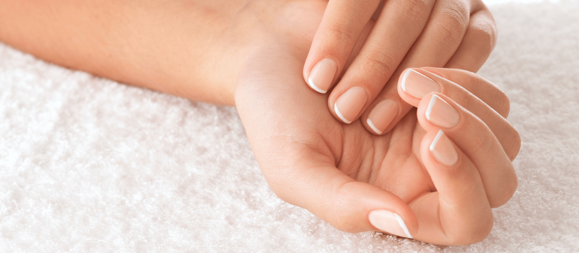 nicely manicured nails