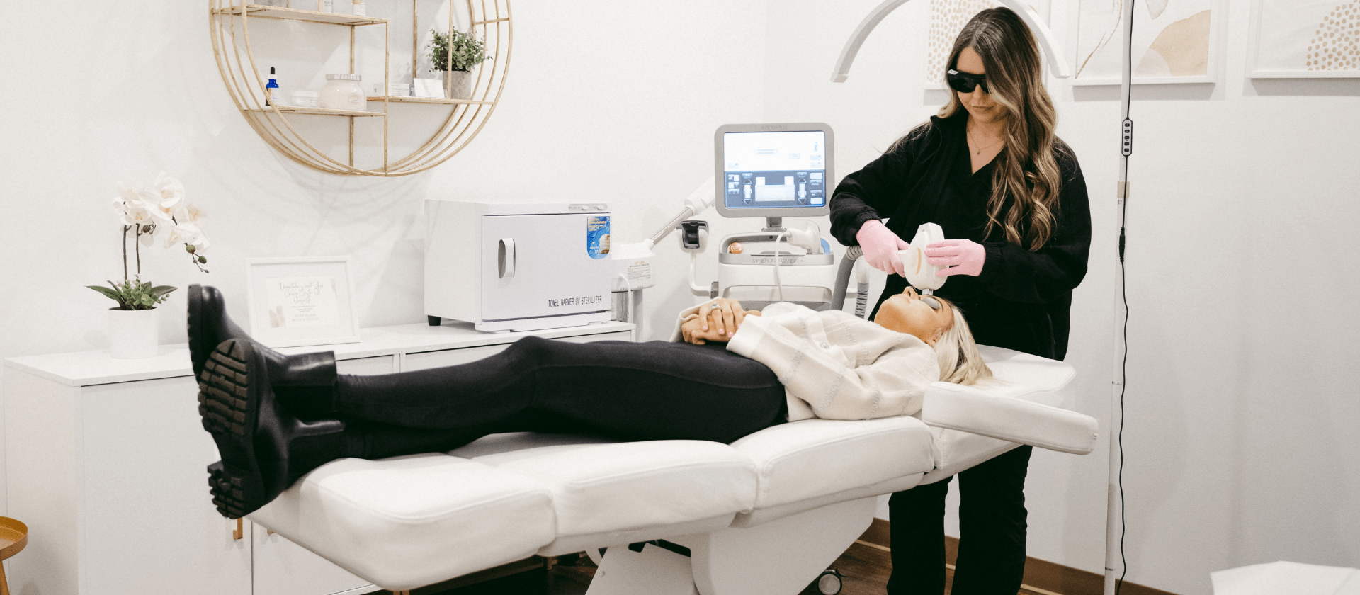 laser treatment at DSCCA